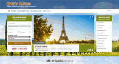 Desktop Screenshot of matrisreisen.de